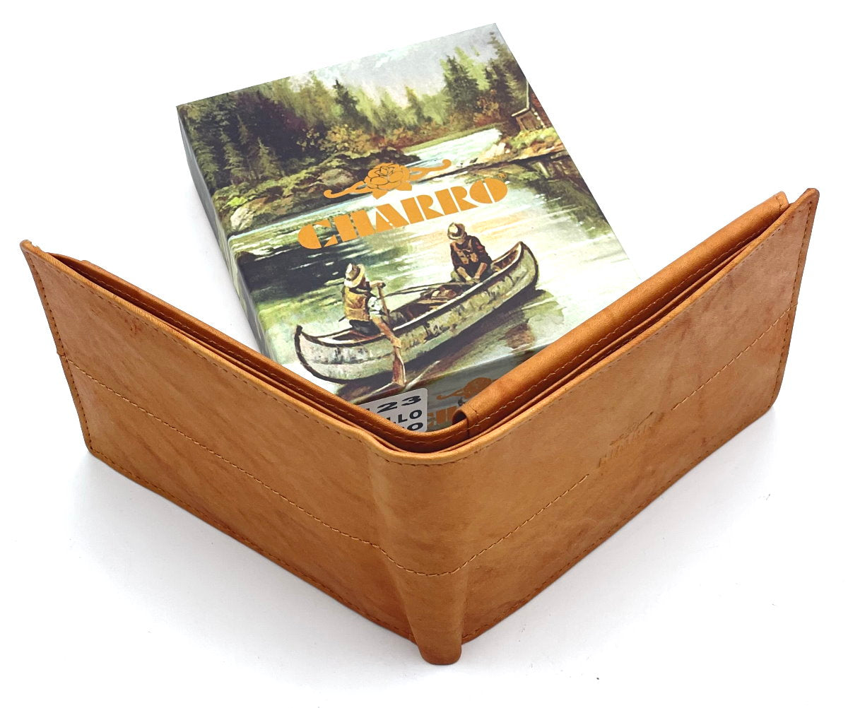 Portafoglio in vera pelle per gli uomini, marchio Charro, art.  MUGE1123.422