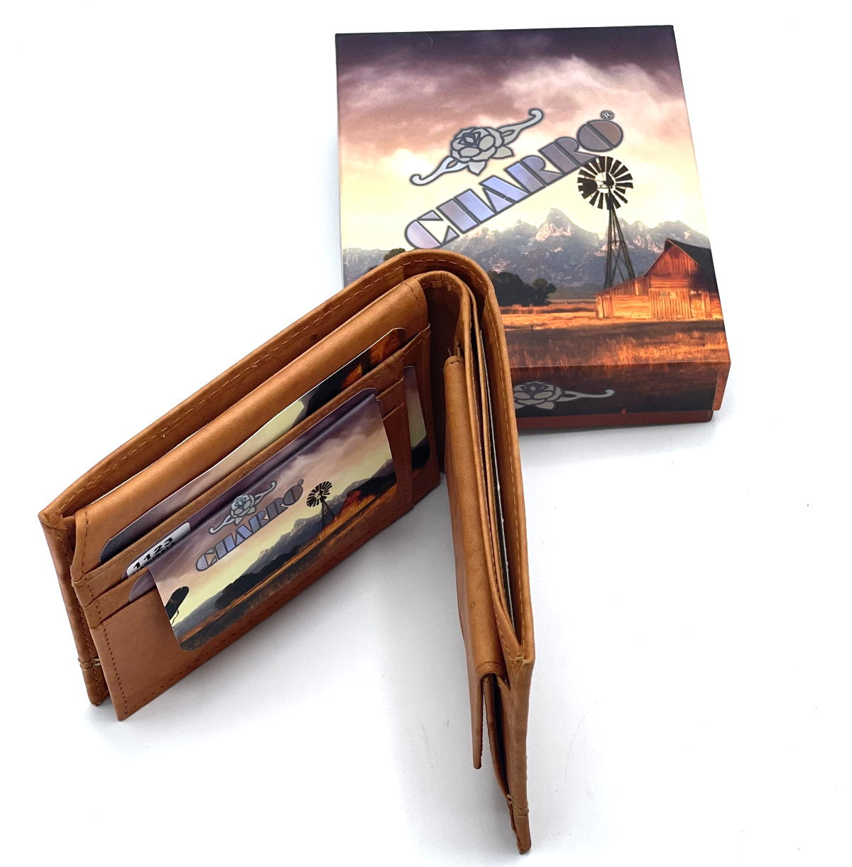 Genuine leather wallet for men, Brand Charro, art. MAGL1123.422