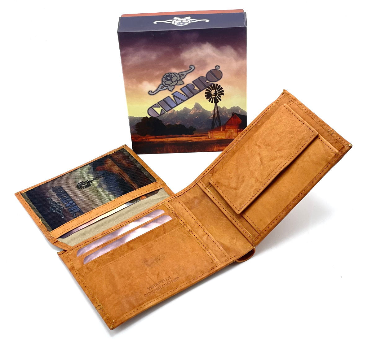Genuine leather wallet for men, Brand Charro, art. MAGL1123.422
