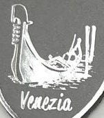 Portachiavi in vera pelle, Made in Italy, art.  KVenezia1