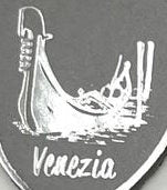 Genuine leather Keychain, Made in Italy, art. KVenezia1