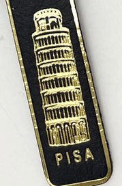 Genuine leather Keychain, Made in Italy, art. KPisa1