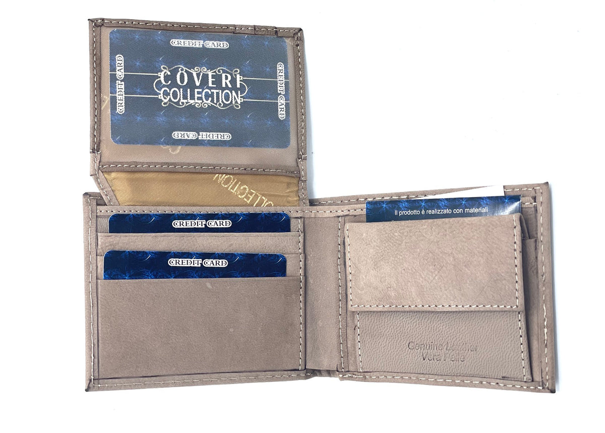 Genuine leather wallet for men, Brand Coveri Collection, art. 515992.335