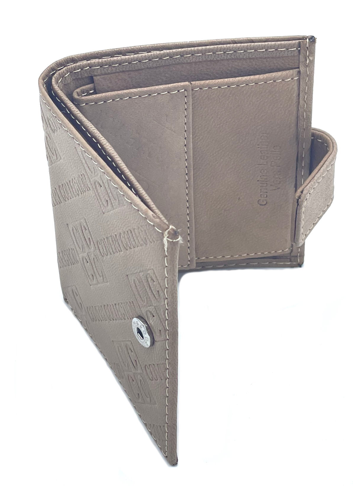 Portafoglio in vera pelle per uomo, Brand Coveri Collection, art.  515 P10.335