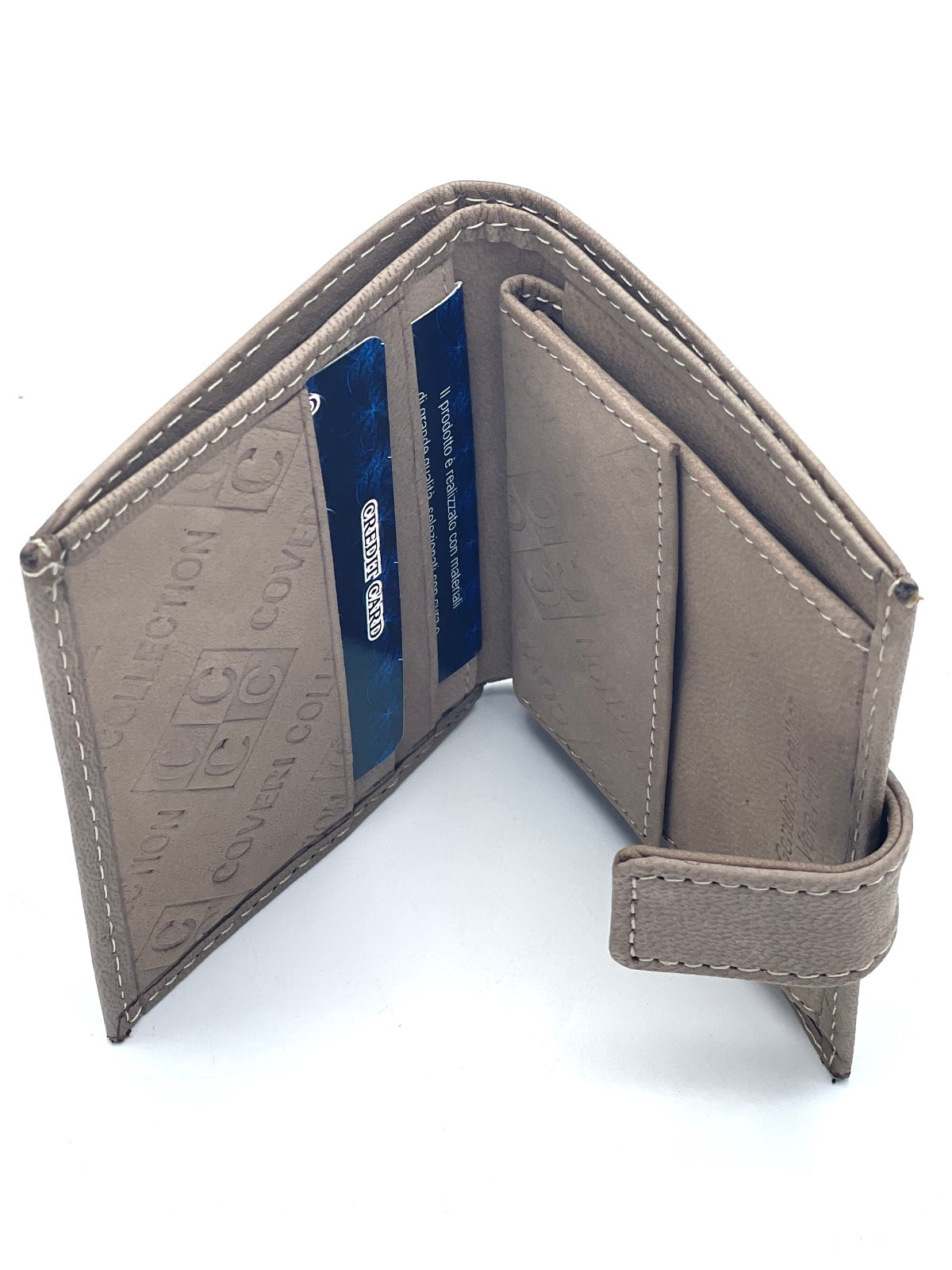 Portafoglio in vera pelle per uomo, Brand Coveri Collection, art.  515 P10.335