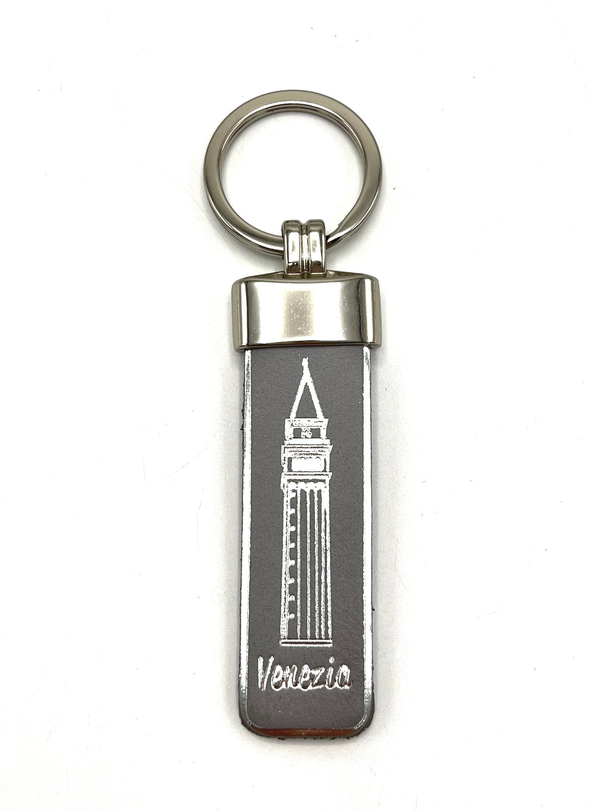 Genuine leather Keychain, Made in Italy, art. KVENEZIA4