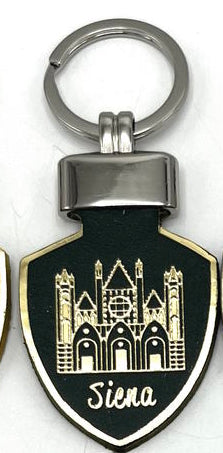Genuine leather Keychain, Made in Italy, art. KSiena