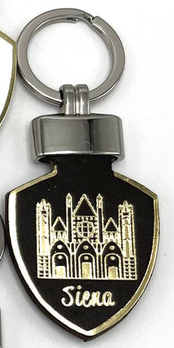 Genuine leather Keychain, Made in Italy, art. KSiena