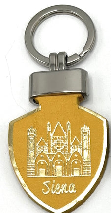 Genuine leather Keychain, Made in Italy, art. KSiena