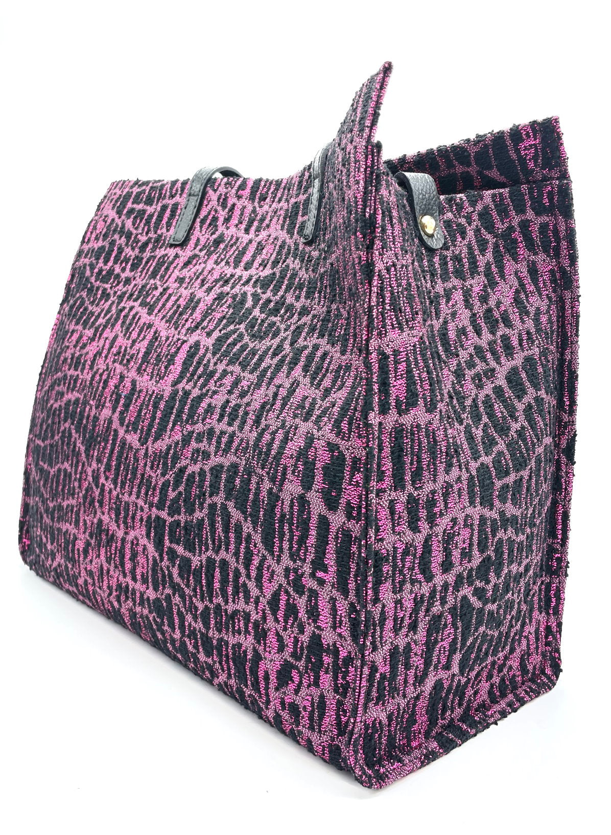 Printed textile handbag for women art. 112345.412-2