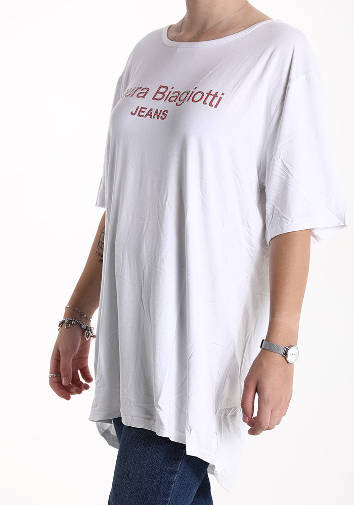 T-shirt Viscosa, marchio Laura Biagiotti, da donna, Made in China, art.  JLB214-1.290