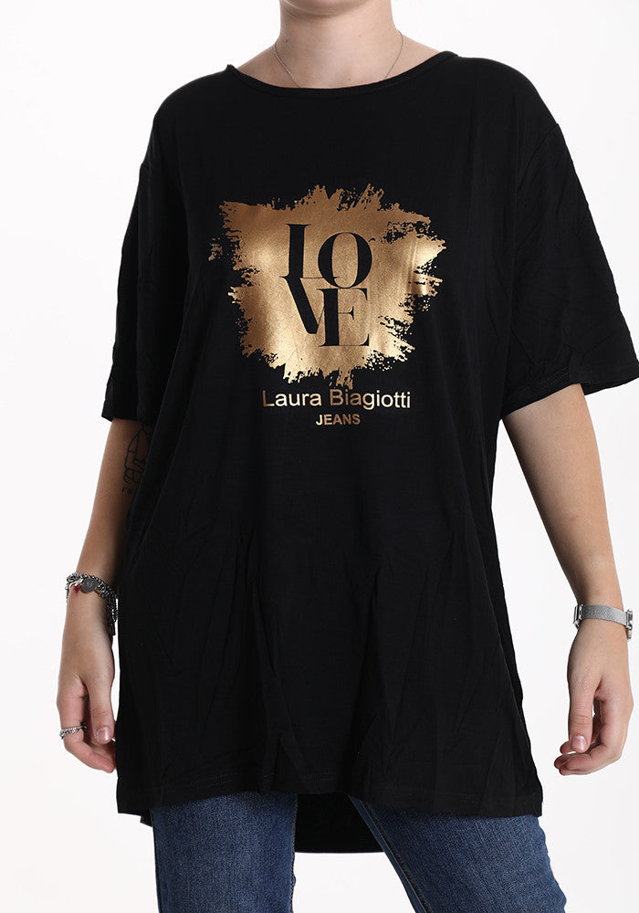 T-shirt Viscosa, marchio Laura Biagiotti, da donna, Made in China, art.  JLB203-1.290