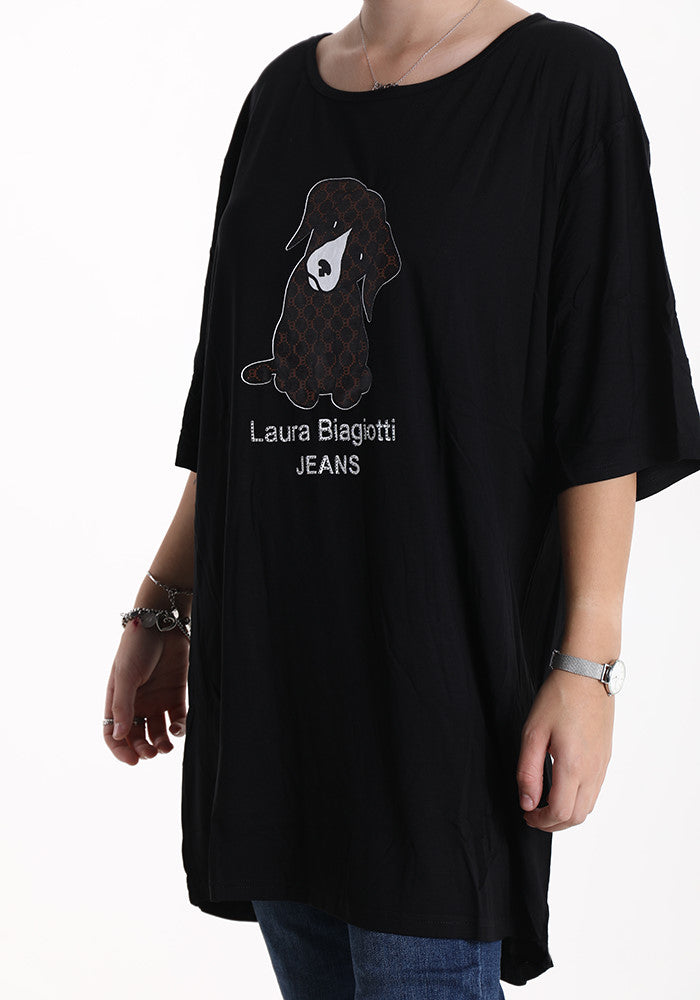 T-shirt Viscosa, marchio Laura Biagiotti, da donna, Made in China, art.  JLB211-1.290