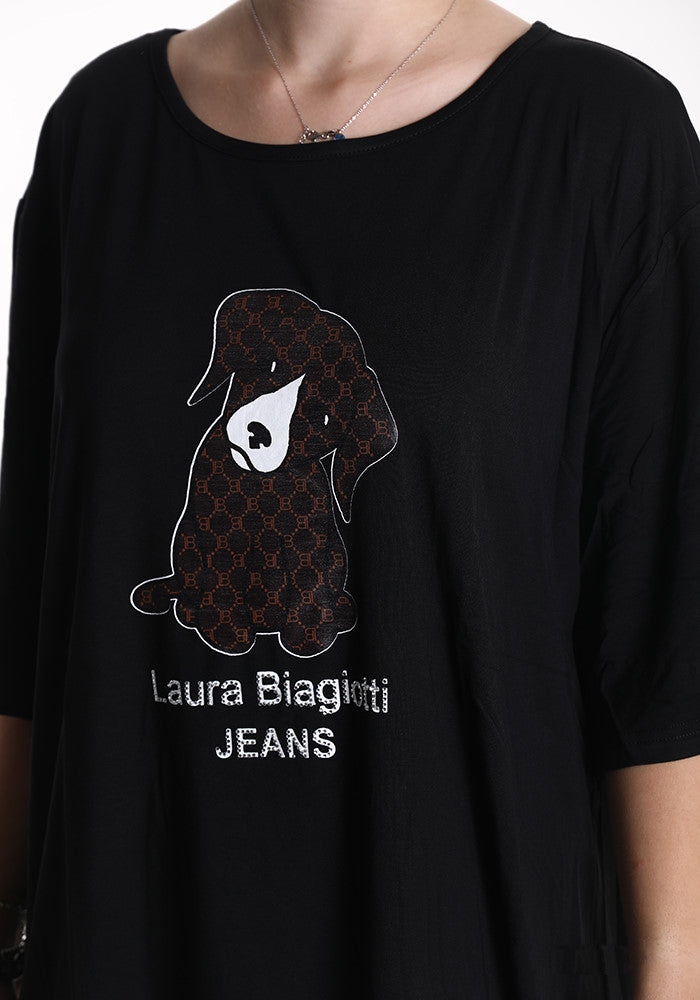 T-shirt Viscosa, marchio Laura Biagiotti, da donna, Made in China, art.  JLB211-1.290