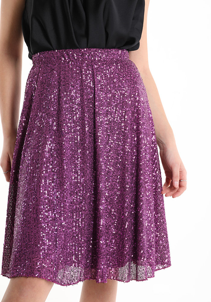 Polyester skirt, for women, Made in Italy, art. 23142.470