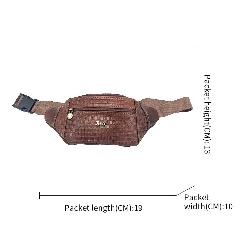 Hand buffered leather belt and crossbody bag art. 112221