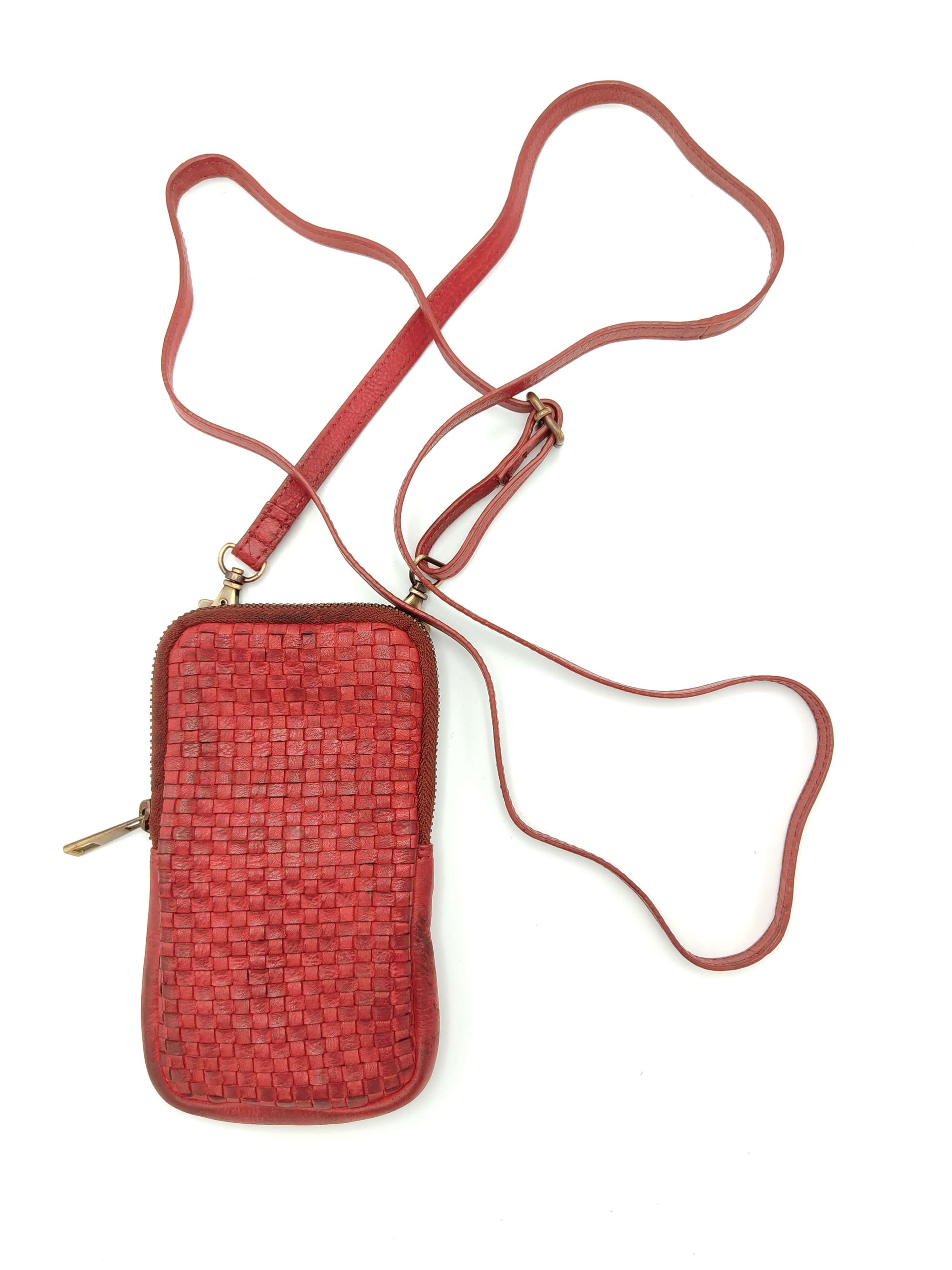 Washed leather wallet art. 053