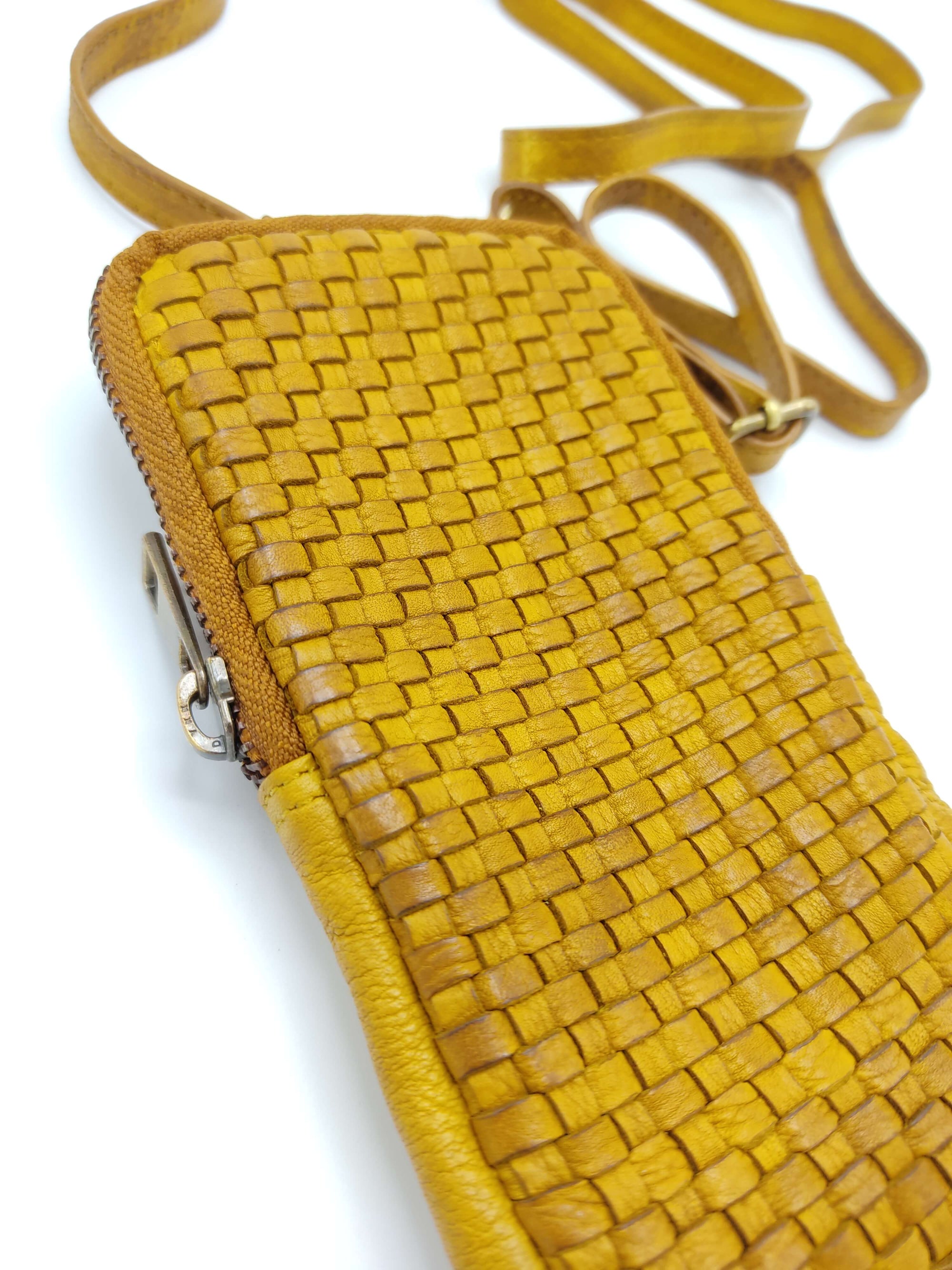 Washed leather wallet art. 053