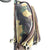 Printed leather belt and crossbody bag art. 112228