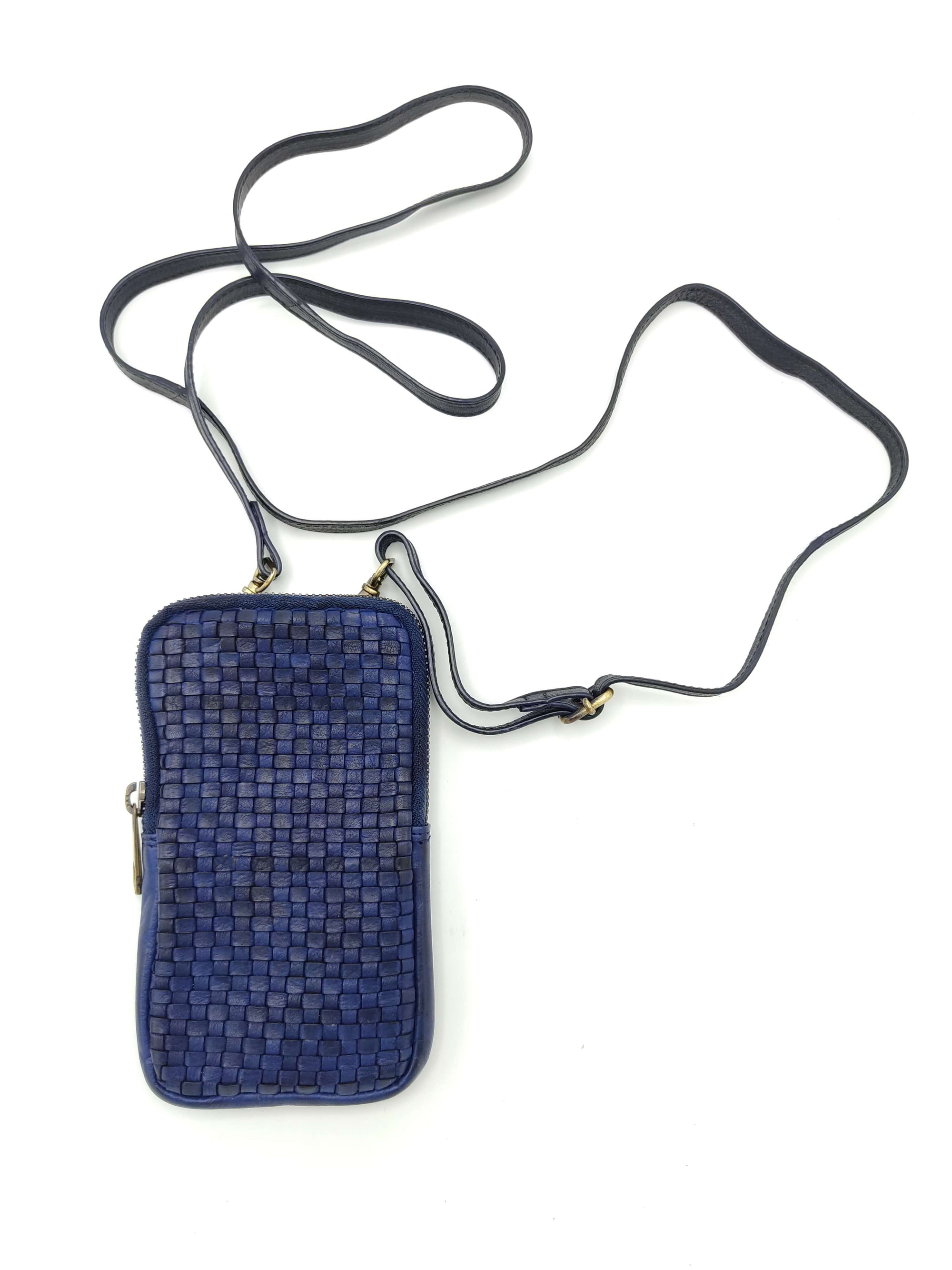 Washed leather wallet art. 053