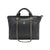 Tumbled genuine leather handbag art. 112805
