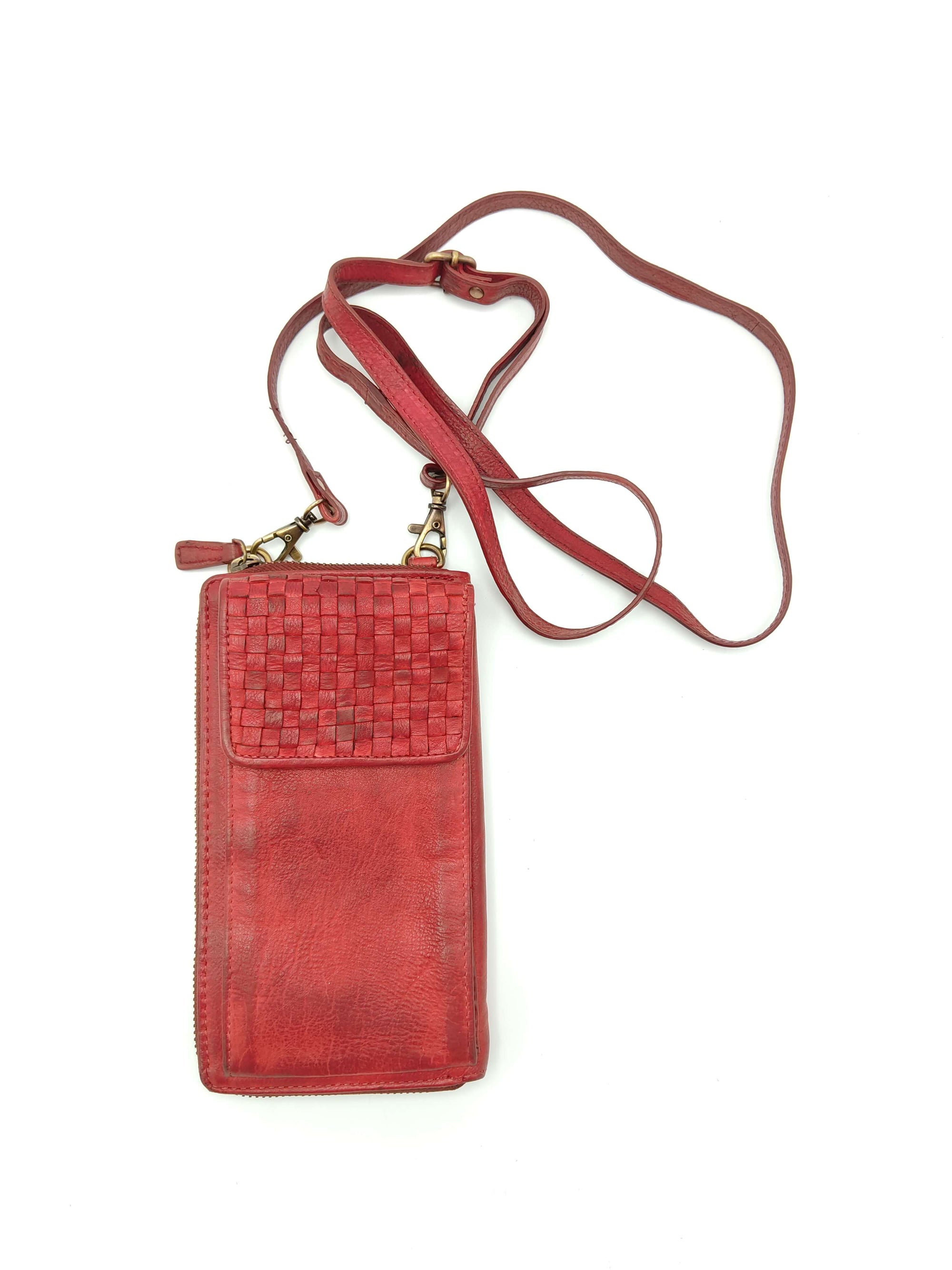 Portafoglio in pelle lavata art.  055