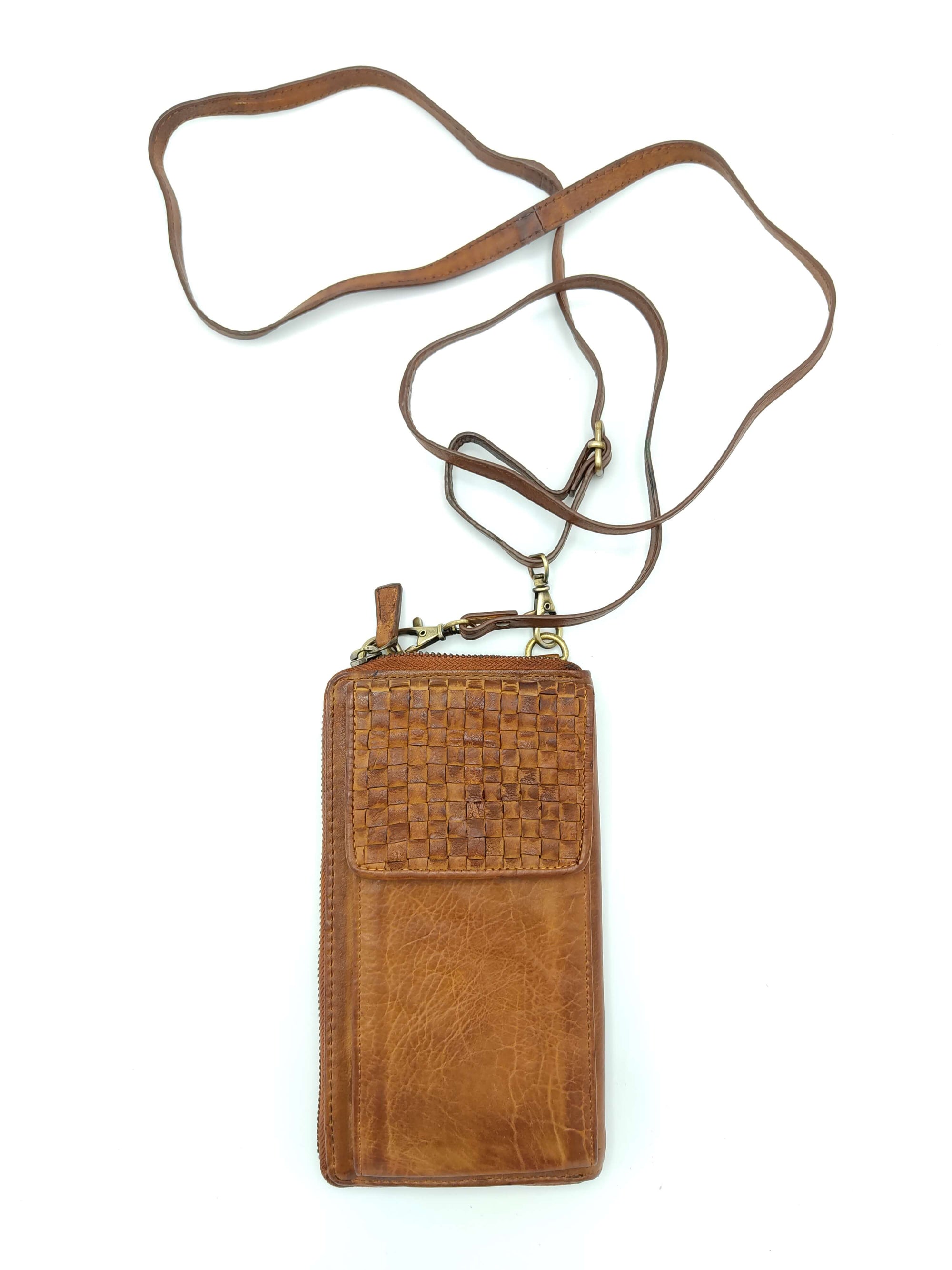 Portafoglio in pelle lavata art.  055