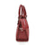 Tumbled genuine leather handbag art. 112273