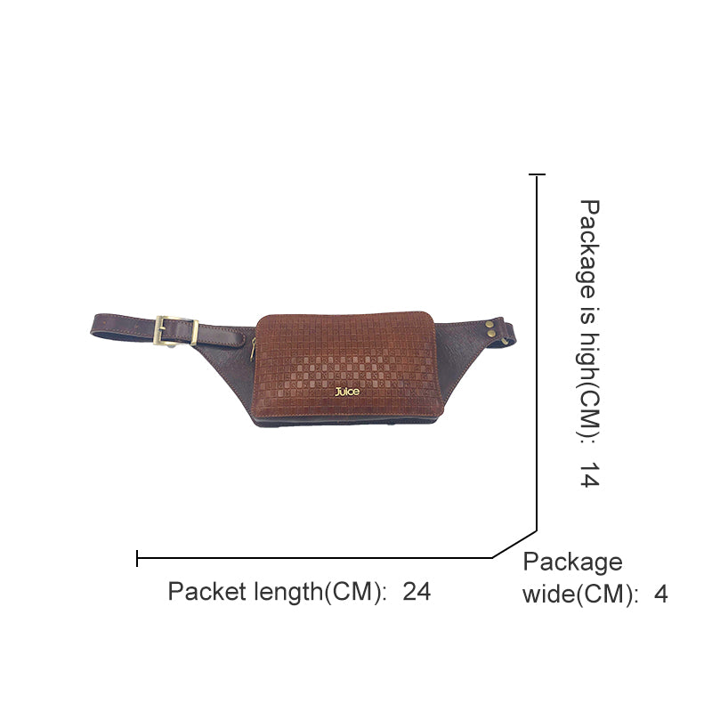 Hand buffered leather belt and crossbody bag art. 112211