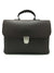Hand buffered leather office bag art. 112096